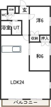 アビタシオンAの間取り画像