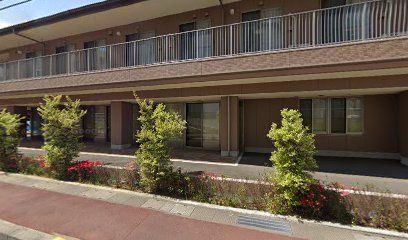 近くの特養老人ホーム まほろばまで608m(徒歩8分)