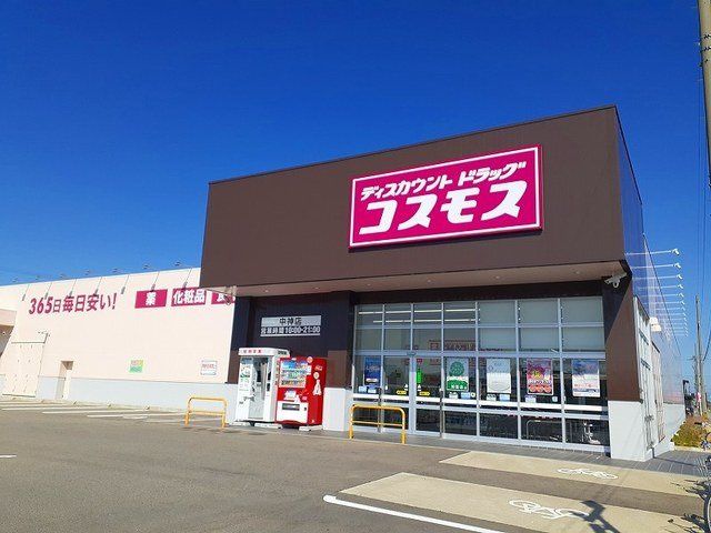 近くのドラッグストアコスモス 中神店まで551m（徒歩7分）