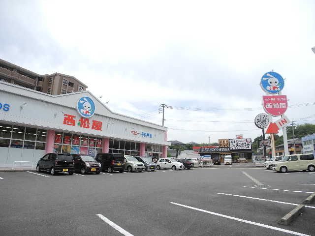 近くの西松屋長崎時津店まで433m(徒歩6分)