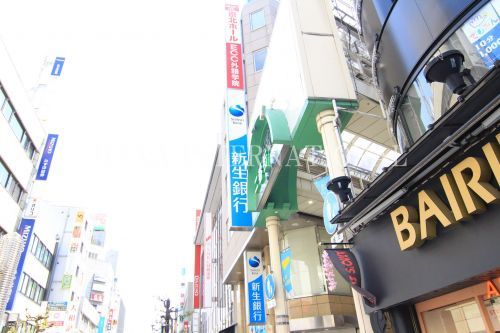 近くの新生銀行まで1,251m（徒歩16分）