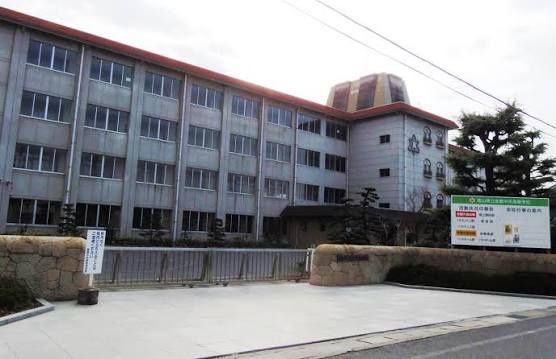 近くの岡山県立倉敷中央高校まで1,127m(徒歩15分)