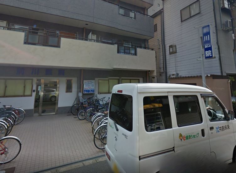 近くの前川医院まで443m（徒歩6分）
