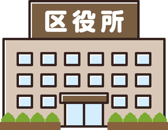 近くの大阪市浪速区役所まで154m(徒歩2分)
