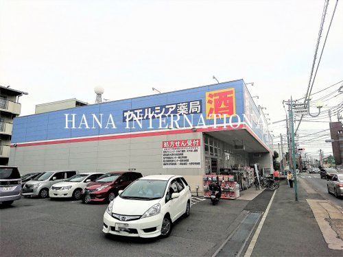 近くのウエルシア江戸川鹿骨店まで307m(徒歩4分)