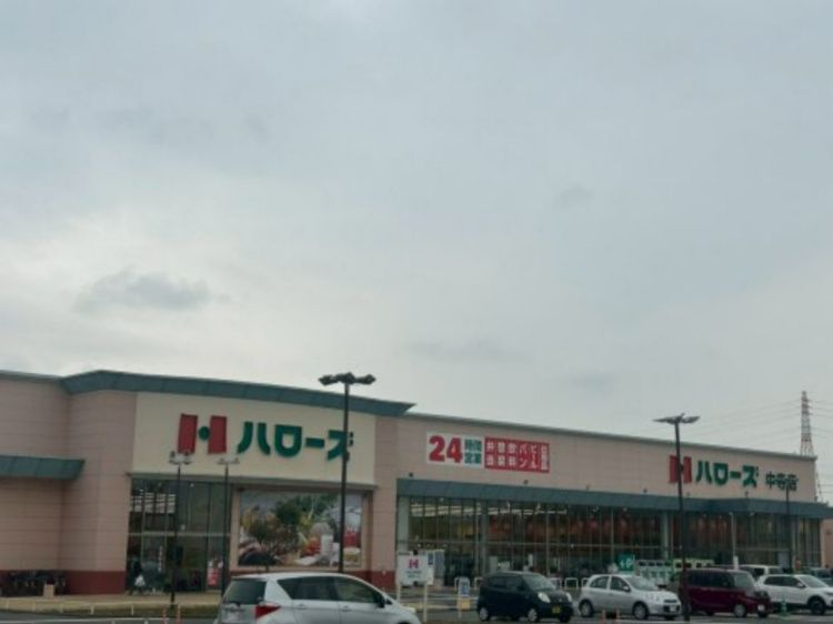 近くのハローズ 中寺店まで822m(徒歩11分)