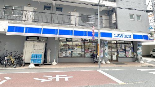 近くのローソン 調布多摩川店まで516m（徒歩7分）