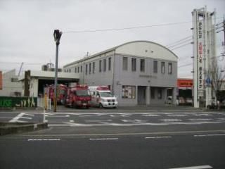 近くの倉敷消防署中洲分署まで245m（徒歩4分）