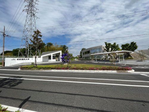近くの私立成安造形大学まで456m（徒歩6分）