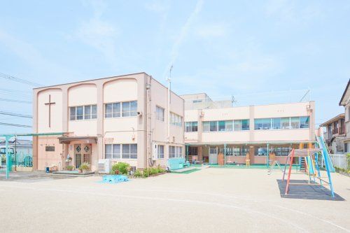 近くの認定こども園草津カトリック幼稚園まで381m(徒歩5分)