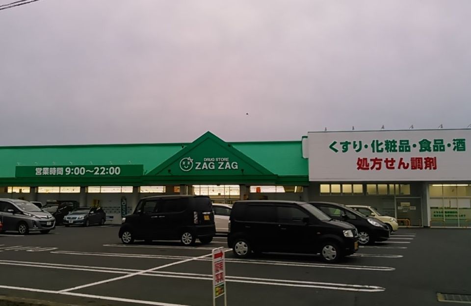 近くのザグザグ小山店まで383m(徒歩5分)