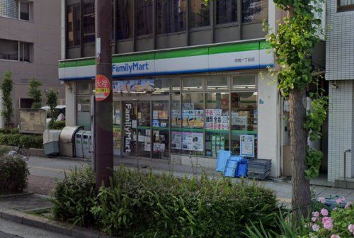近くのファミリーマート 市岡一丁目店まで1,169m(徒歩15分)