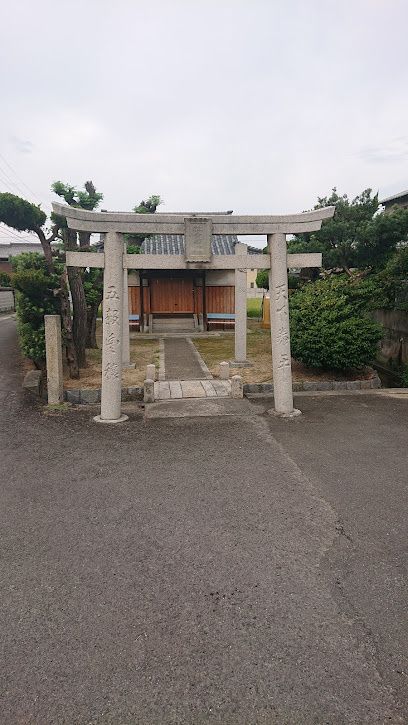 近くの住吉神社まで159m（徒歩2分）