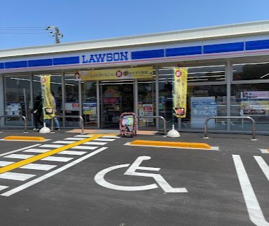 近くのローソン 岡山平田店まで615m（徒歩8分）