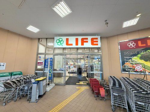 近くのライフ三国橋店まで443m(徒歩6分)