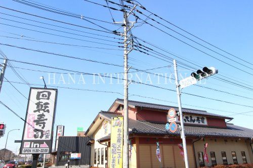 近くのがってん寿司南越谷店まで481m(徒歩7分)
