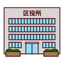 近くの大阪市東成区役所まで630m（徒歩8分）
