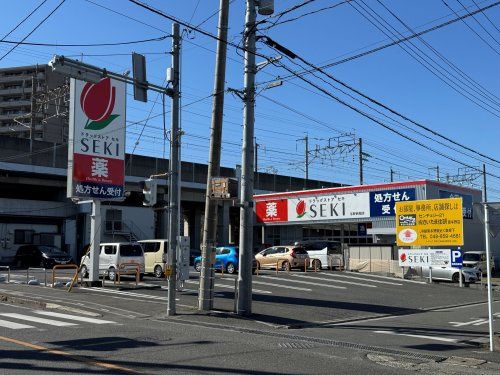近くのドラッグストア セキ 与野西堀店まで896m(徒歩12分)