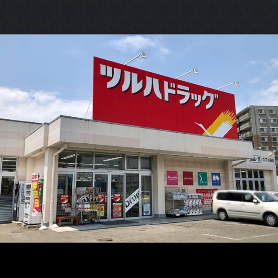 近くのツルハドラッグ 六丁の目店まで813m(徒歩11分)