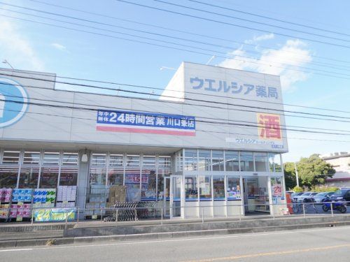 近くのウエルシア薬局川口峯店まで698m(徒歩9分)