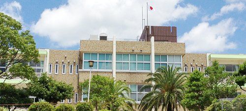 近くの庄内小学校まで1,750m(徒歩22分)