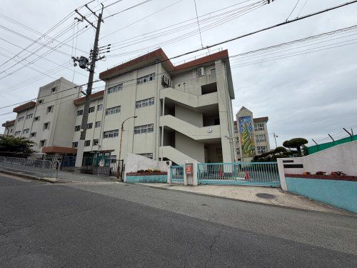 近くの豊中市立第十一中学校まで708m(徒歩9分)