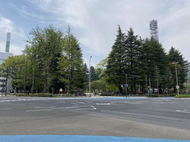 近くの錦町公園まで592m(徒歩8分)