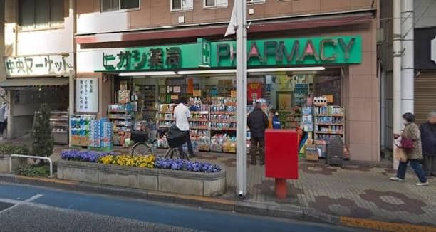 近くの東薬局まで1,421m(徒歩18分)