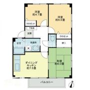 フォブールソレイユBの間取り画像