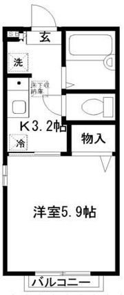 カーサ パニナリの間取り画像
