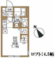 ハーミットクラブハウス追浜Annexの間取り画像