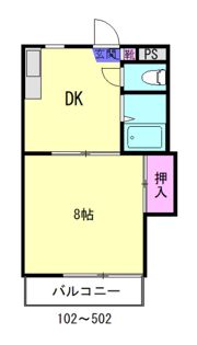 フォーサイト前田Renatusの間取り画像