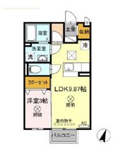 セジュール瀬戸下 B棟の間取り画像