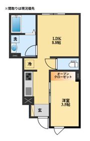 ラ・フォンターナの間取り画像