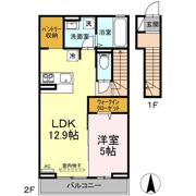 シャルマン本庄の間取り画像