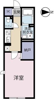 WEST FIELDの間取り画像