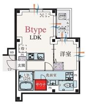 b’CASA東伏見の間取り画像