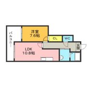 ティアラ東町の間取り画像