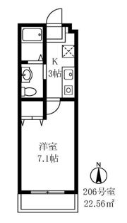 ヒルトップクラブハウス横浜山手の間取り画像