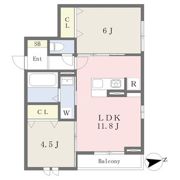 ハンブルトン連坊の間取り画像
