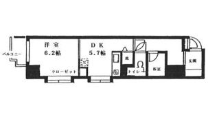 インペリアル三鷹cityの間取り画像