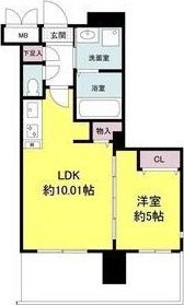 グランシス江坂の間取り画像