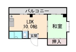 ハイム王子公園の間取り画像