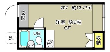 ヒルトップ善福寺の間取り画像
