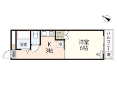 第1パークサイドマンションの間取り画像