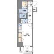 Metrosa谷町六丁目Southの間取り画像