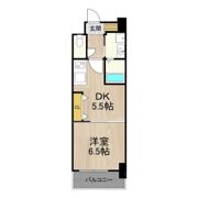フロンティアタワー九条Ⅱの間取り画像