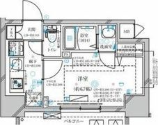 ディアレイシャス今池の間取り画像