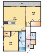 Porte bonheurの間取り画像