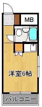 中央町スカイマンションの間取り画像